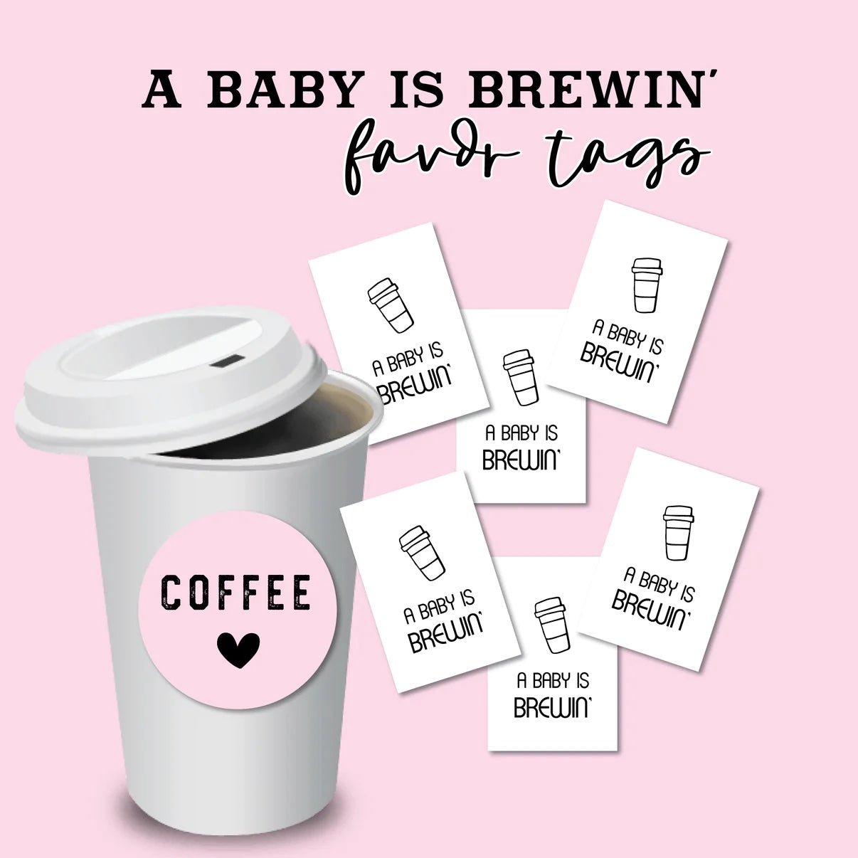 Baby Shower Tags - Print It Baby