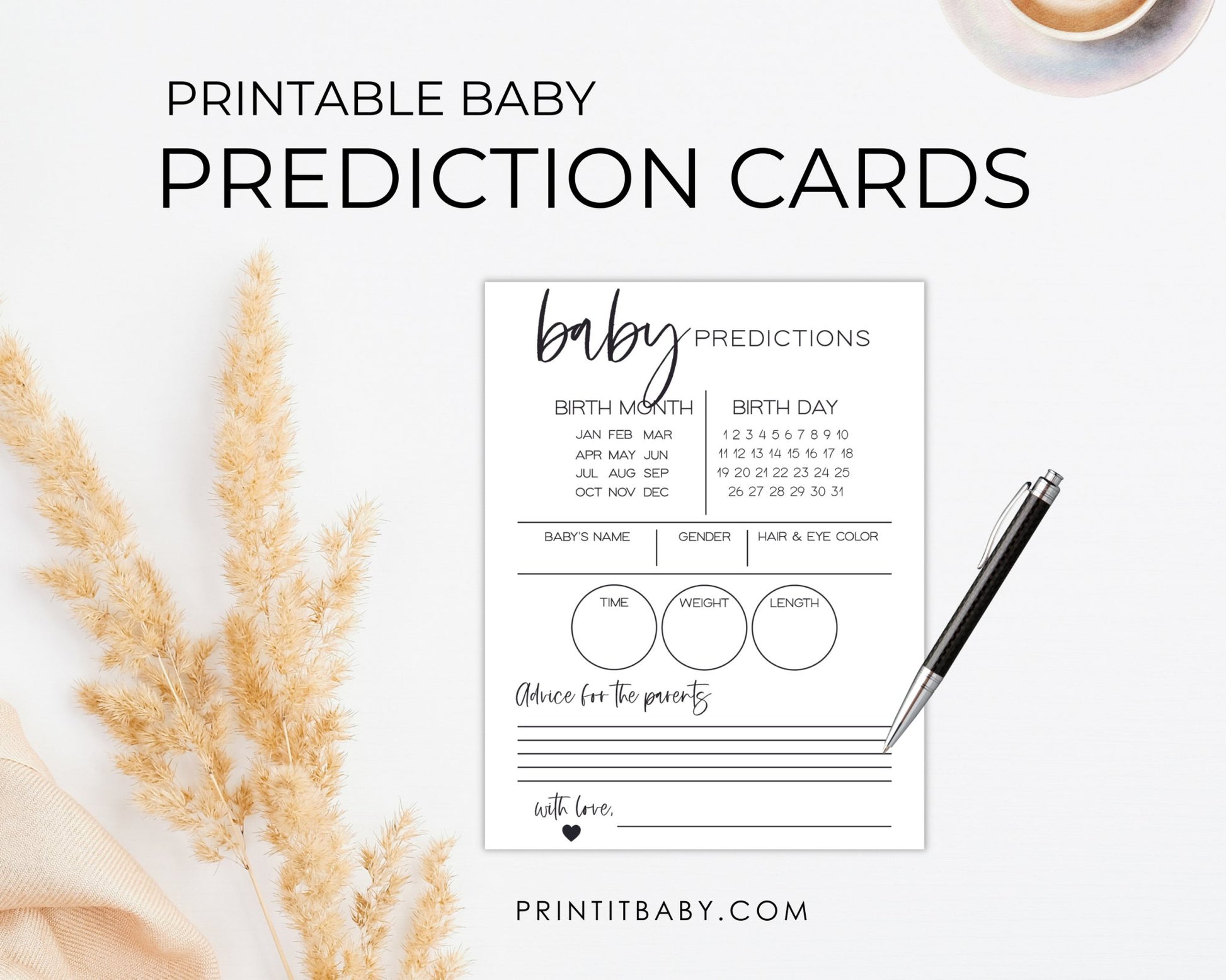 FREE Baby Shower Bundle: Planning That Baby Shower Just Got Easier! - Print It Baby