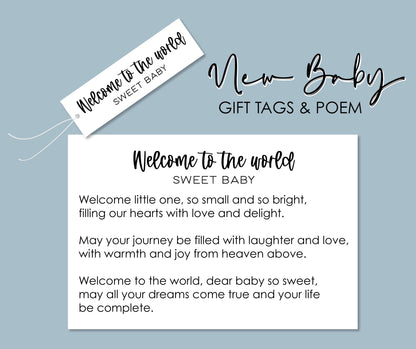 Free Printable Gift Basket Tags And Poem - Print It Baby